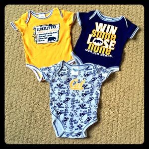 Cal bears onesie bundle